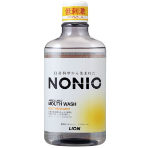 NONIO 구강청결제 무알콜 라이트 허브민트 (600ml)