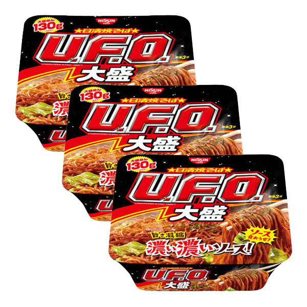 닛신 청일 UFO 볶음면 (3개 세트)