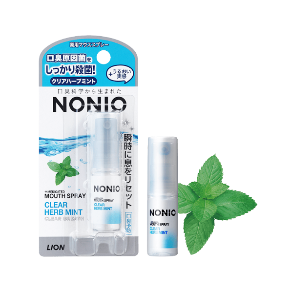 NONIO 마우스 스프레이 클리어 허브민트