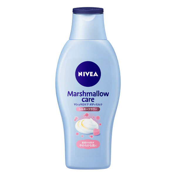 NIVEA 니베아 마시마로 케어 바디 밀크 실키 플라워 200ml