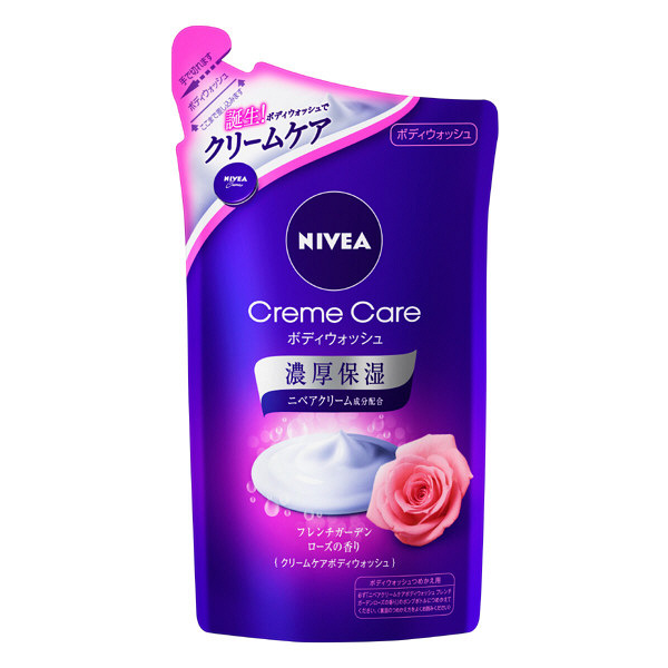 NIVEA 니베아 크림케어 바디워시 프렌치 가든 로즈의 향기 리필 360ml