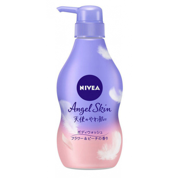 NIVEA 니베아 엔젤 바디워시 플라워 복숭아의 향기 펌프 480ml