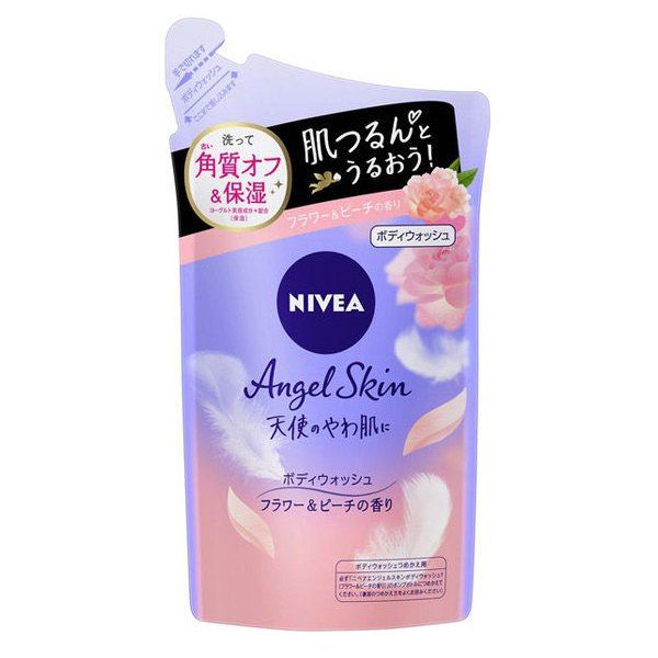 NIVEA 니베아 엔젤 바디워시 플라워 복숭아의 향기 리필 360ml