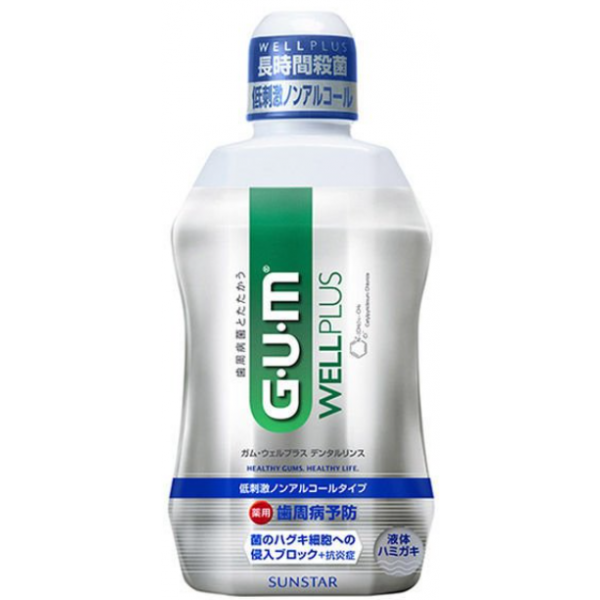 GUM 저자극 무알콜 구강 가글 450ml