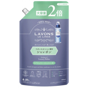 LAVONS 라봉 울샴푸 럭셔리 릴렉스 리필 800ml