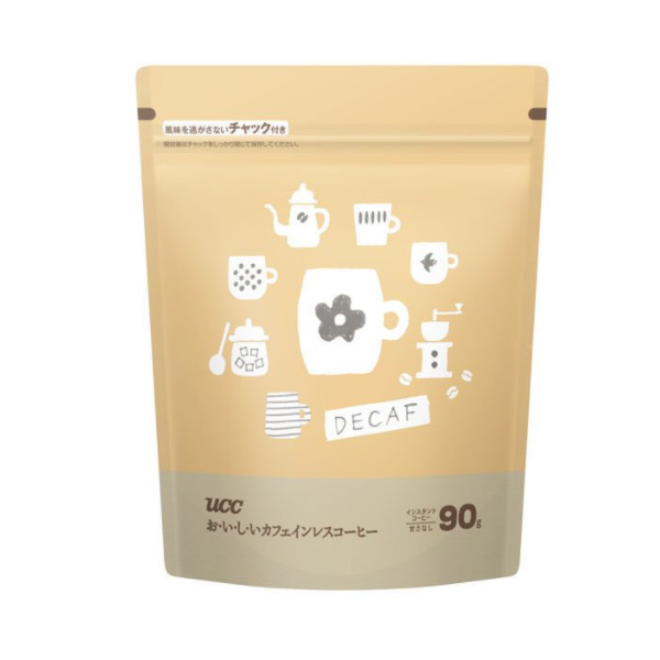 UCC 우에시마 커피 UCC 맛있는 카페인리스 커피 1봉(90g)