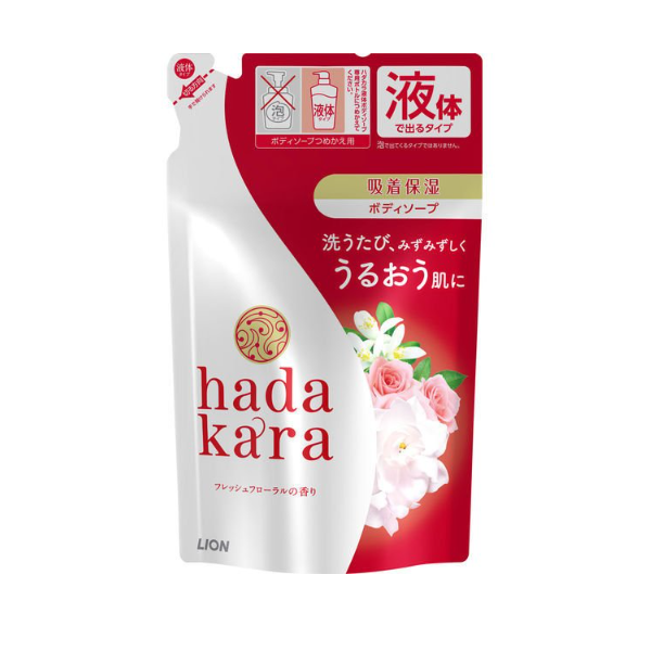 하다카라 (hadakara) 바디워시 신선한 꽃향기 리필 360ml