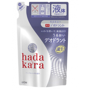 hadakara (하다카라) 약용 데오도란트 바디워시 허브 비누 향기 리필 450ml