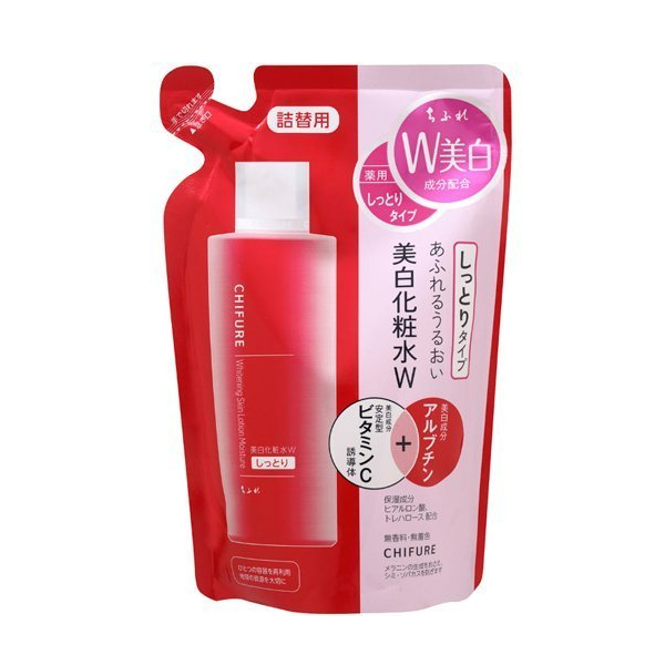 치후레 미백 화장수W 촉촉한 타입 리필 180ml