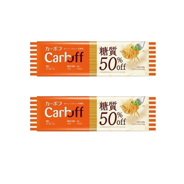 파스타 Carboff(카보프) 당질 50%오프 240 g 두께 1.4 mm 1 세트(2개)