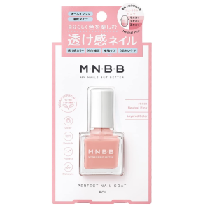 MNBB 퍼펙트 네일코트 컬러 SH01 내츄럴핑크